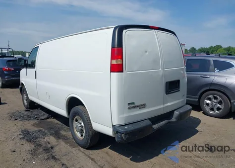 2012 Chevrolet Express 2500 Work Van from USA, damaged, VIN 1GCWGFCA1C1100202